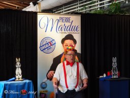 Pierre Mardue im Gleisgarten am 21. April 2024